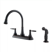 Pfister Glenfield Tucsan Bronze Two-Handle Kitchen Sink