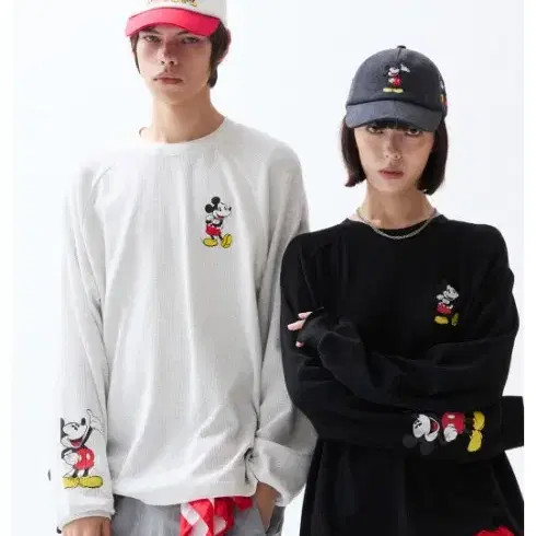 Icebiscuit Mickey Mouse Waffle T-shirt IB61TR79 M