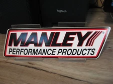Vintage Racing NHRA Decal - Surface Mount Sticker - 11" Manley Performance