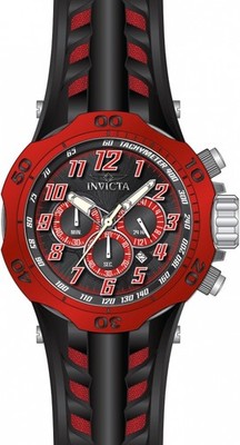 Invicta 48237 Venom Red and Black Dial 52.0 mm Men's Watch New