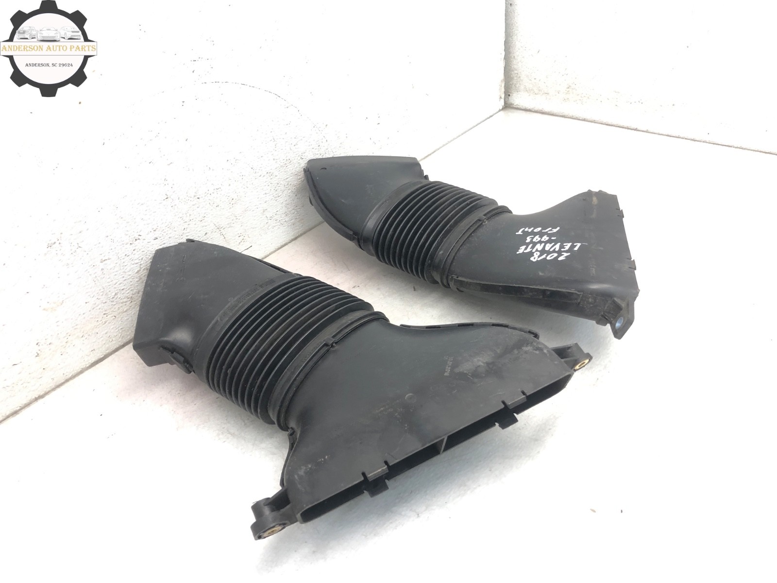 2017-2020 MASERATI LEVANTE LEFT RIGHT FRONT AIR CLEANER INTAKE DUCT HOSE OEM