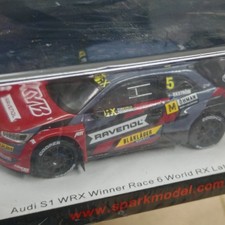Spark 1:43 Audi S1 WRX 2020 Rally, Resin Racing Model