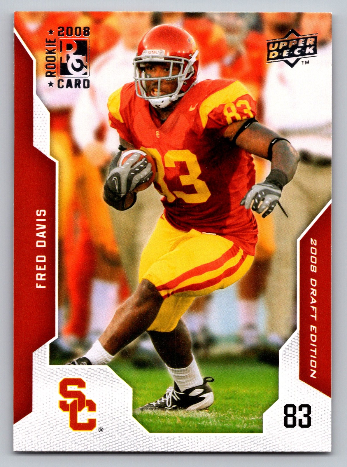 Fred Davis - 2008 Upper Deck Draft Edition - #39 - -