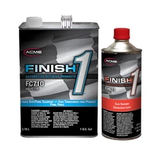 ACME Finish 1 Ultimate Spot/Panel High Solids Clearcoat Gallon Kit Slow Hardener