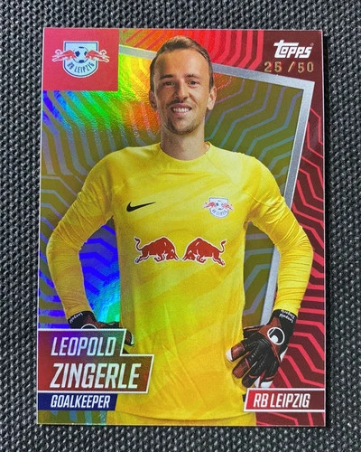 2023-24 100% RB Leipzig Men Squad Variation Gold Leopold Zingerle 25/50 -KZV01
