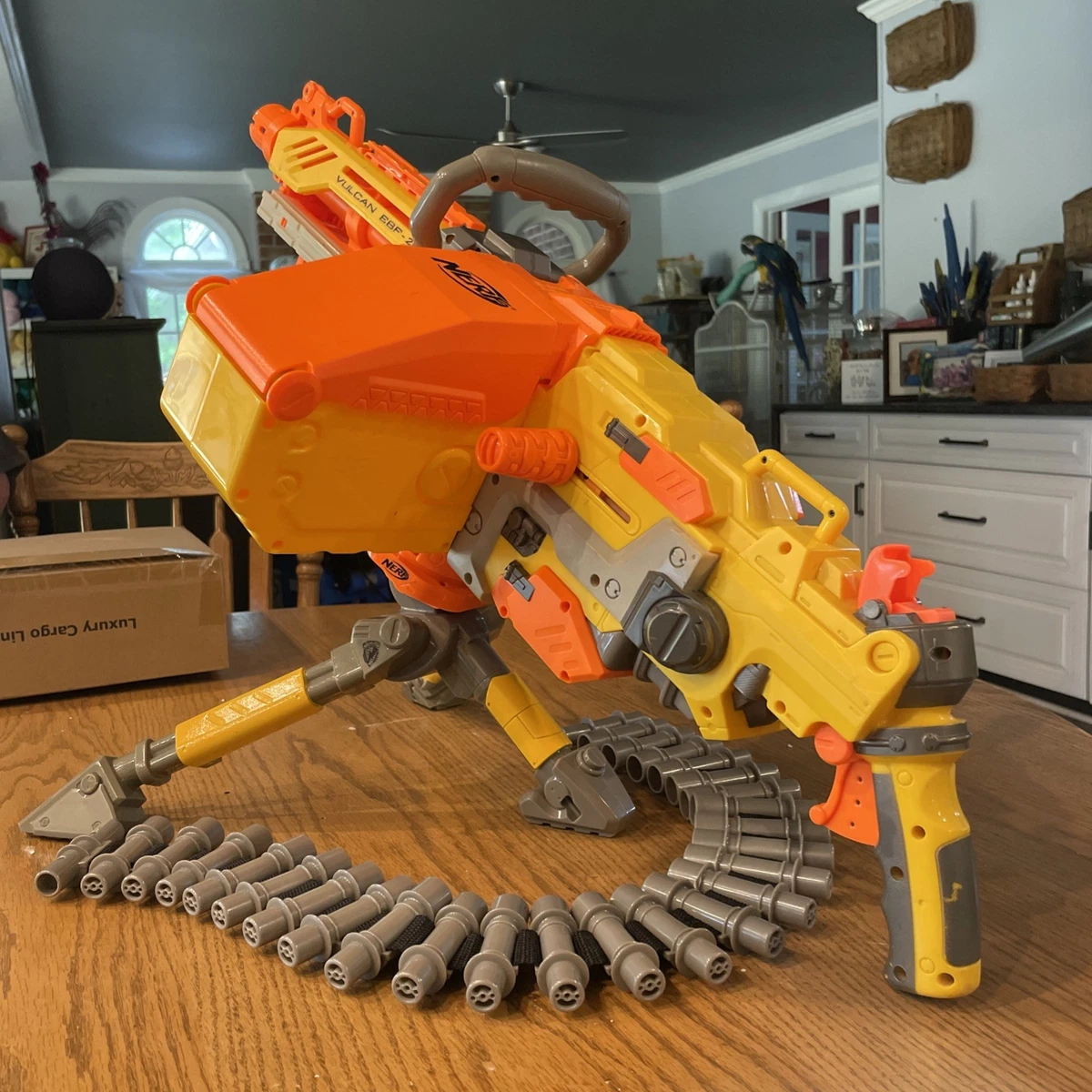Preços baixos em NERF Nerf Vulcan EBF-25 Pistolas de Dardos e