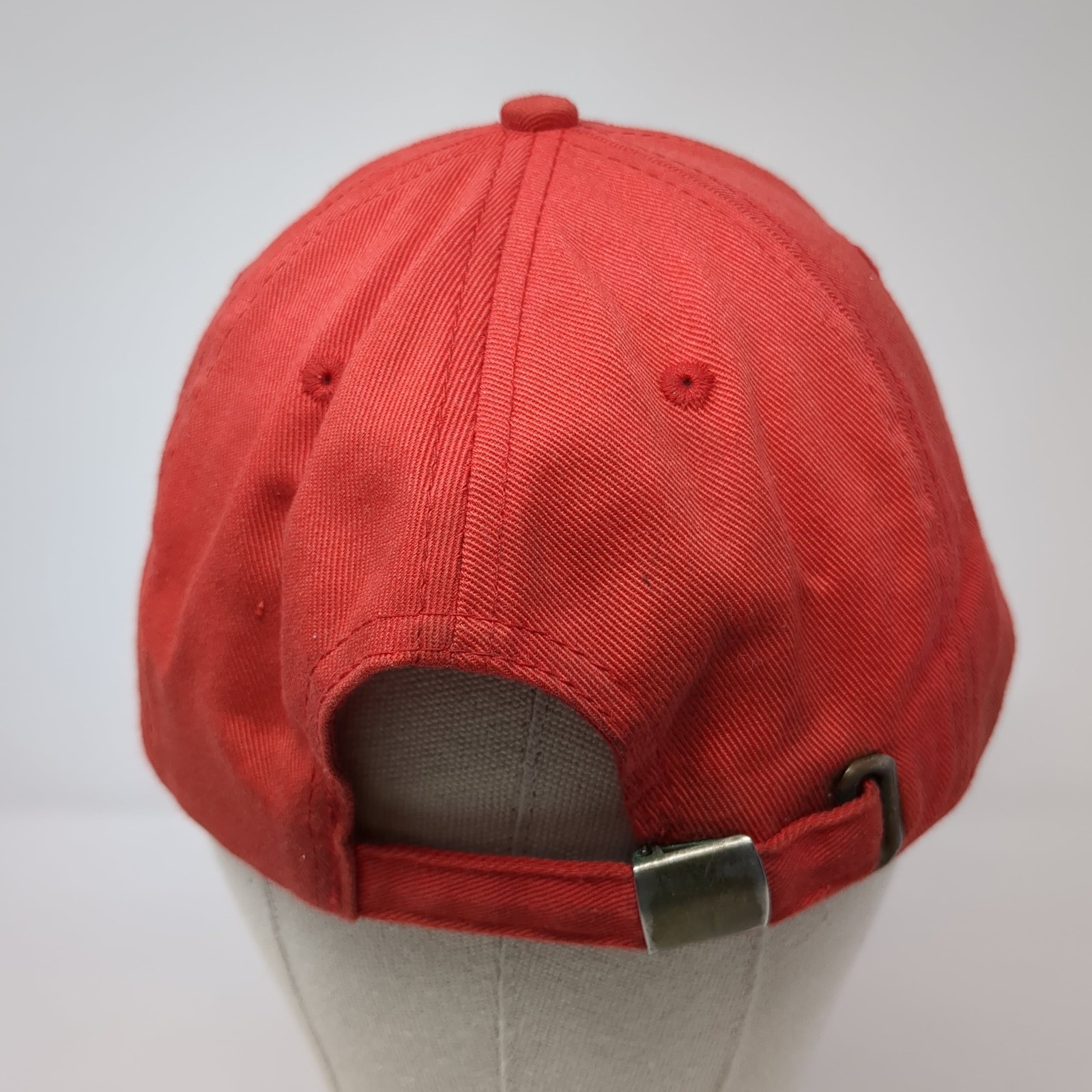 Shell Slideback Baseball Cap Red One Size Adjusta… - image 6