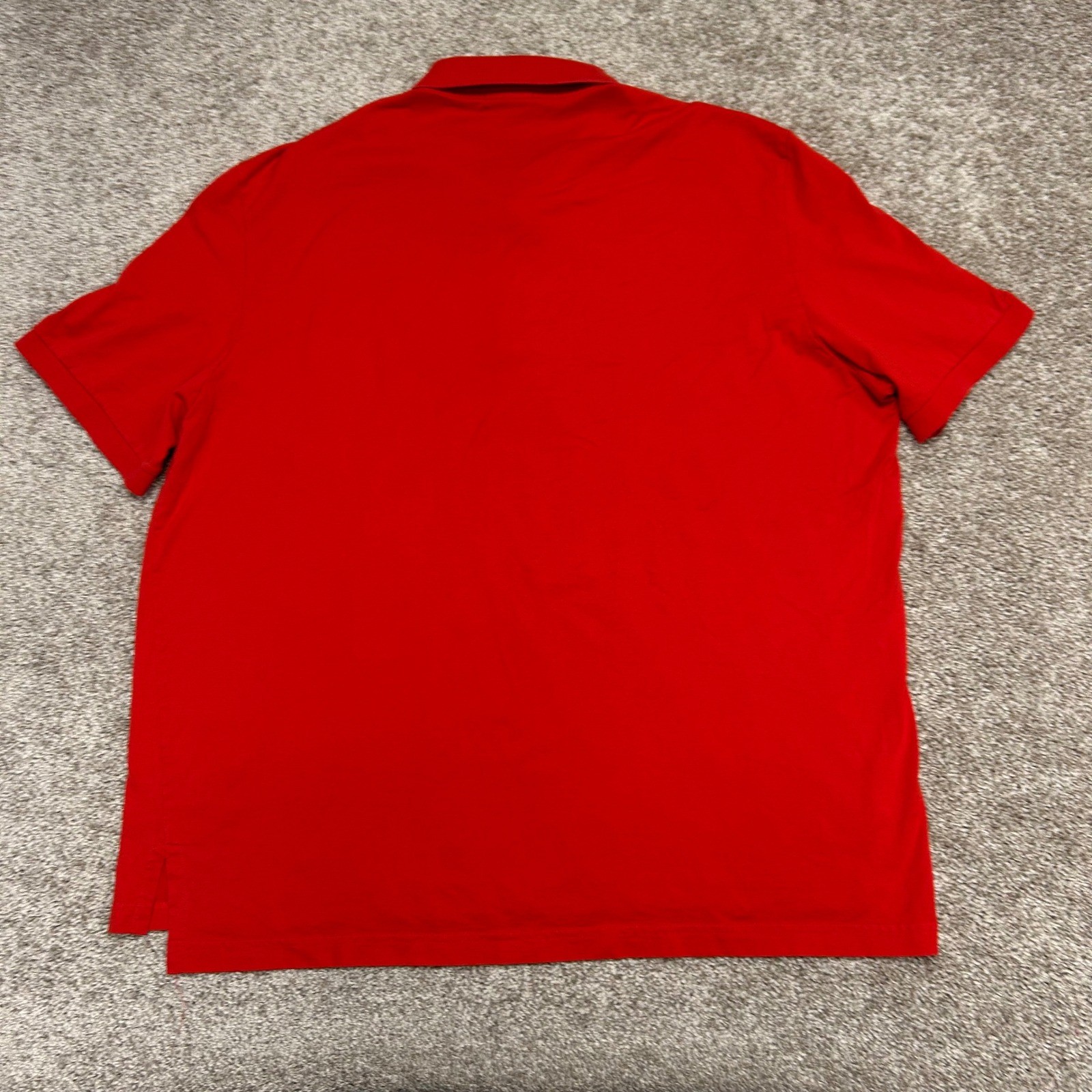 Lacoste Polo Shirt Men Size 8 (US Size 3XL) Red Alligator Cotton Preppy Peru thumbnail 8