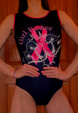 Higo Gymnastics Leotard Adult Medium AM Competition Dance Aerialist Costume