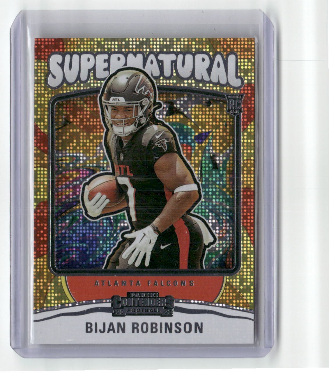 2023 Panini Contenders #2 Bijan Robinson Supernatural Silver