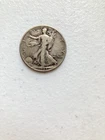 1943 Walking Liberty Half Dollar No Mint Mark- CIRCULATED Condition - 90% Silver