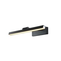 Wandlampe Bilderleuchte Led Mit Schalter B: 39 Cm 3000 K Metall Schwarz