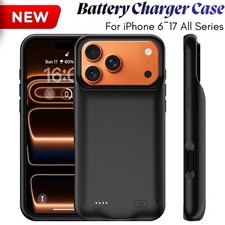 Charging Cover For iPhone 17 16 15 14 13 12 11 X Battery Charger Case Power Bank