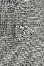 Sterling Silver Hoop Earrings - Elaine Tahe