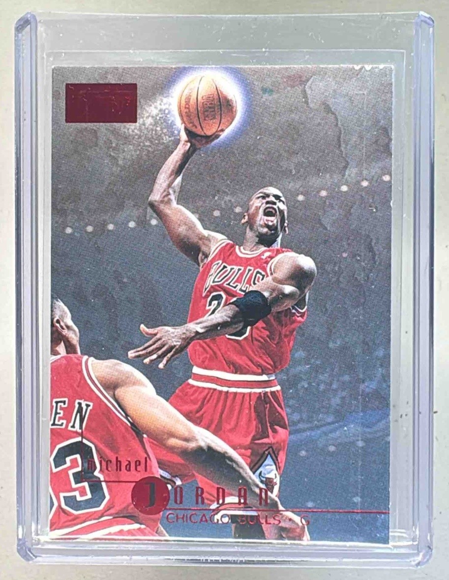 Michael Jordan 1996 Skybox Premium #16 Star Rubies