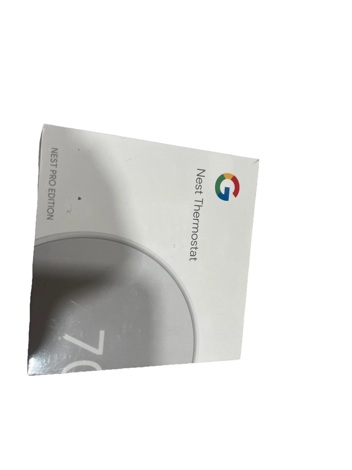 Google Nest Programmable Smart Wi-Fi Pro Thermostat White GA02180-US