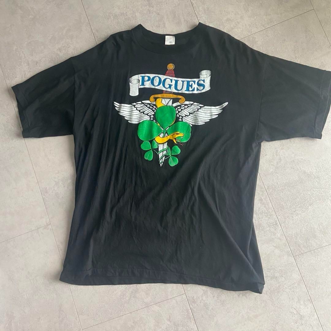 Vintage The Pogues XL T-Shirt Rare Classic Punk Rock 80s 90s Tee