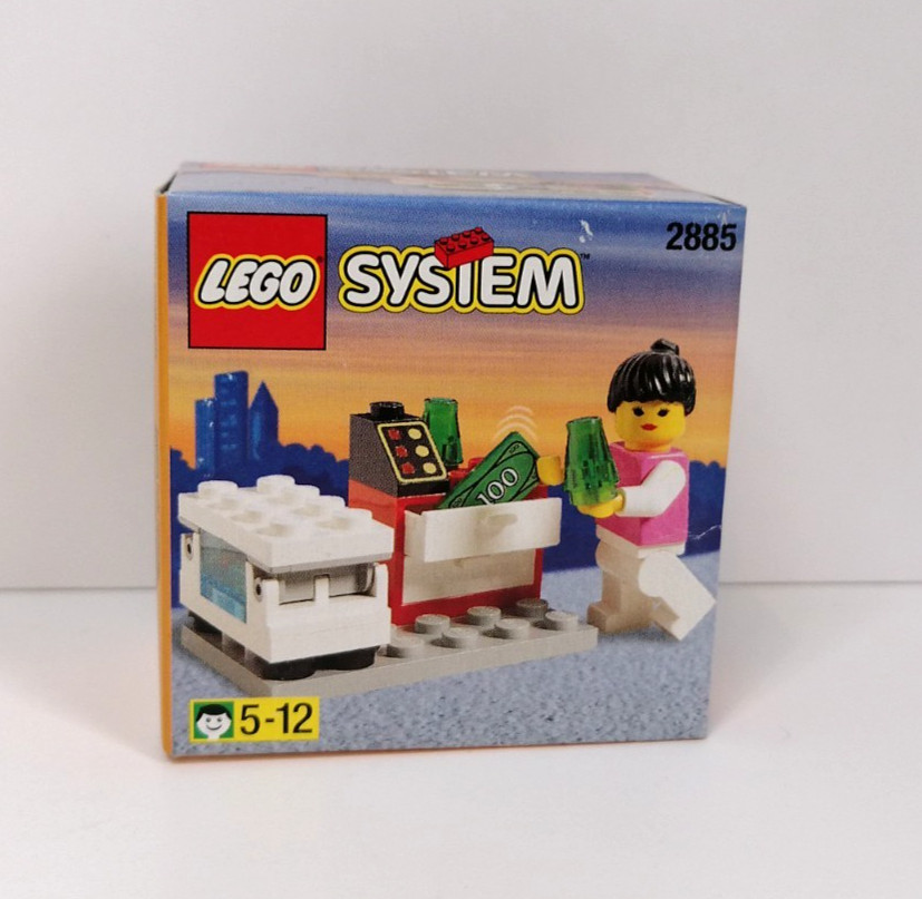 Lego System Town 2885 Ice Cream Seller - 1997 Neuf New