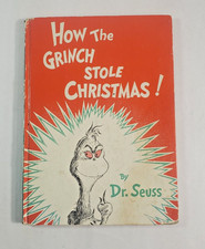 How the Grinch Stole Christmas Dr. Seuss First Edition 1957 1st Printing HC
