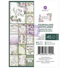 Prima Marketing Serene Petals  - 3x4 Journaling Cards, 671211 by Frank Garcia