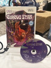 Go Play Circus Star (Nintendo Wii, 2009) No Manual! Works Great! Mint Disc!