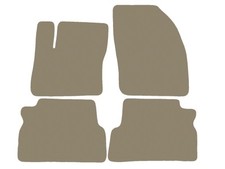 Fußmatten, Automatten für Ford C-MAX 2003-2010, Dunkelbeige x14 Rand