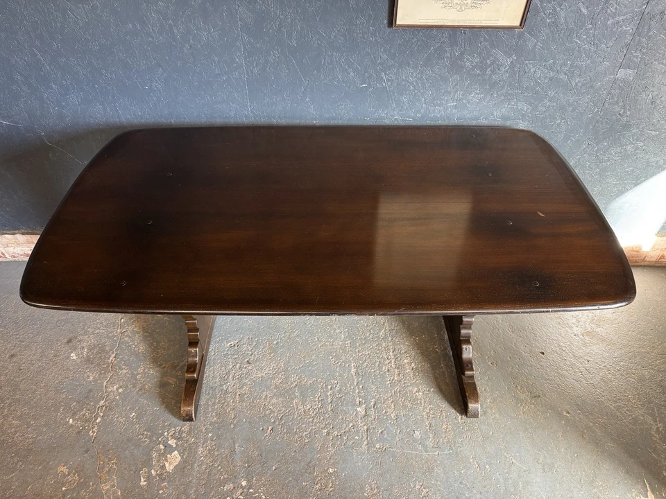 Vintage Ercol Table, Model 756 Refectory Table Seats 4-6. - Image 2 of 4