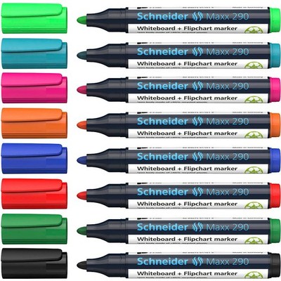 Schneider Maxx 290 Whiteboard- und Flipchart-Marker farbsortiert 2,0 - 3,0...