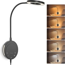 Wall Mounted Reading Light,Bedside Headboard Lights with 5 Color Temperature ...
