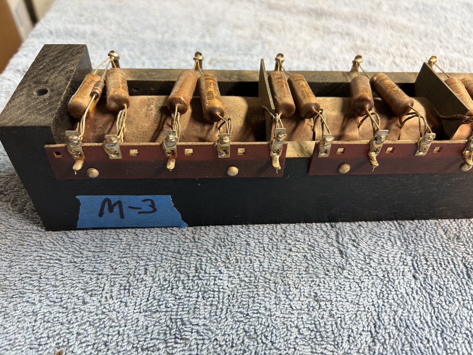 M3 Hammond Organ Vibrato Wooden Line Box, Tested....