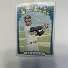 1972 Topps - High # Paul Blair #660