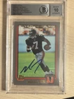 Michael Vick signed autographed card Becket auto Gem Mint 10