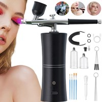 Airbrush Set Spritzpistole Mit Kompressor Handheld Airbrushpistole FüR Make Up