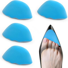 Shoe Filler Inserts for Loose Shoe, 2 Pairs Toe Cushion Filler Make Shoes Fit, A