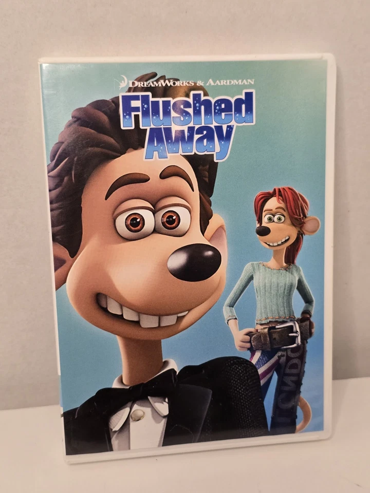 DreamWorks 3 DVD Lot- The Croods 1 and 2, Flushed Away Movies Foto 2 de 4