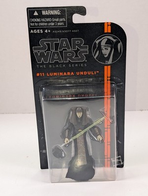 Star Wars Black Series #11 Luminara Unduli 3.75 Action Figure ~ New In Package!