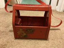 Vintage 1950's  Amsco Childs Metal Shu-Shine Bank for Kiddies