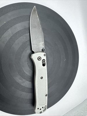 Benchmade 535BK-08 Bugout CPMS30V Grey Blade Storm Gray Handle Folding Knife
