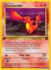 Pokemon Charmander Team Rocket 50/82 1st Edition Common NM