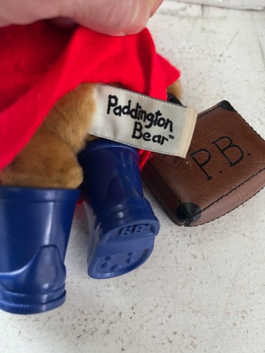 Augusta du Bay 2005 Paddington Bear Suit Case 8.25 " Plush Stuffed Animal P & Co - Picture 3 of 7