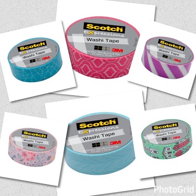 3m scotch expressions masking tape blue quatrefoil 3m scotch expressions masking tape blue quatrefoil