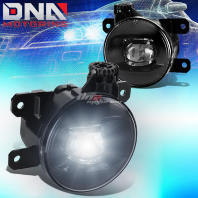 FOR 06-14 SUZUKI GRAND VITARA CHROME CLEAR OE PAIR LED FOG LIGHT LAMP+BULB