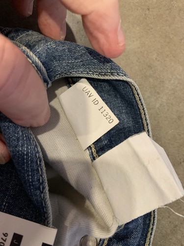 Stivali vintage Tommy Jeans (Hilfiger) 2003 taglio relaxed fit taglia 36/32 nuovi con etichette NOS rari! - Foto 9 di 15