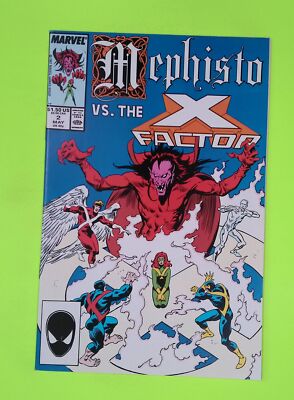 Mephisto vs... #2 1987 Marvel Comics 8.0 (X-factor) Comic Book G17-122