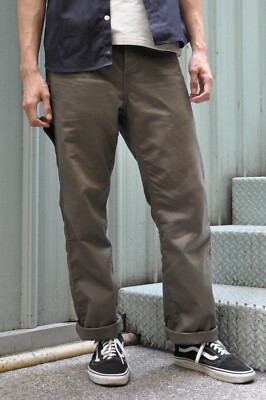 Simple&Raw Sk841 Union Utility Chino Pants Straight-Leg