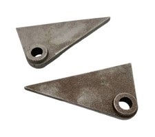 1928-1931 Ford Hairpin Wishbone Frame Mounting Tabs W 7 Degree Taper