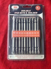 IIT DOUBLE END BITS & HOLDER TOOL SET - NEW (t66)