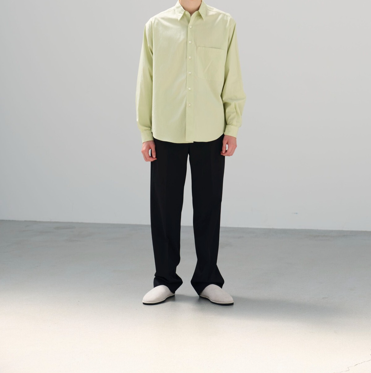 ASK availability First)AURALEE WASHED FINX TWILL BIG SHIRT new | eBay