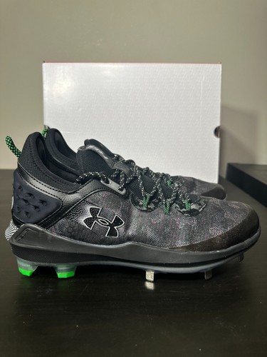 Botines de béisbol Under Armour Harper 8 Low ST 3026588-001 de metal/TPU para hombre talla 10