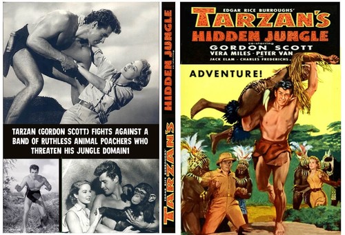 16mm TARZAN's HIDDEN JUNGLE (1955) Adventure B/W Feature Film. - Picture 2 of 18